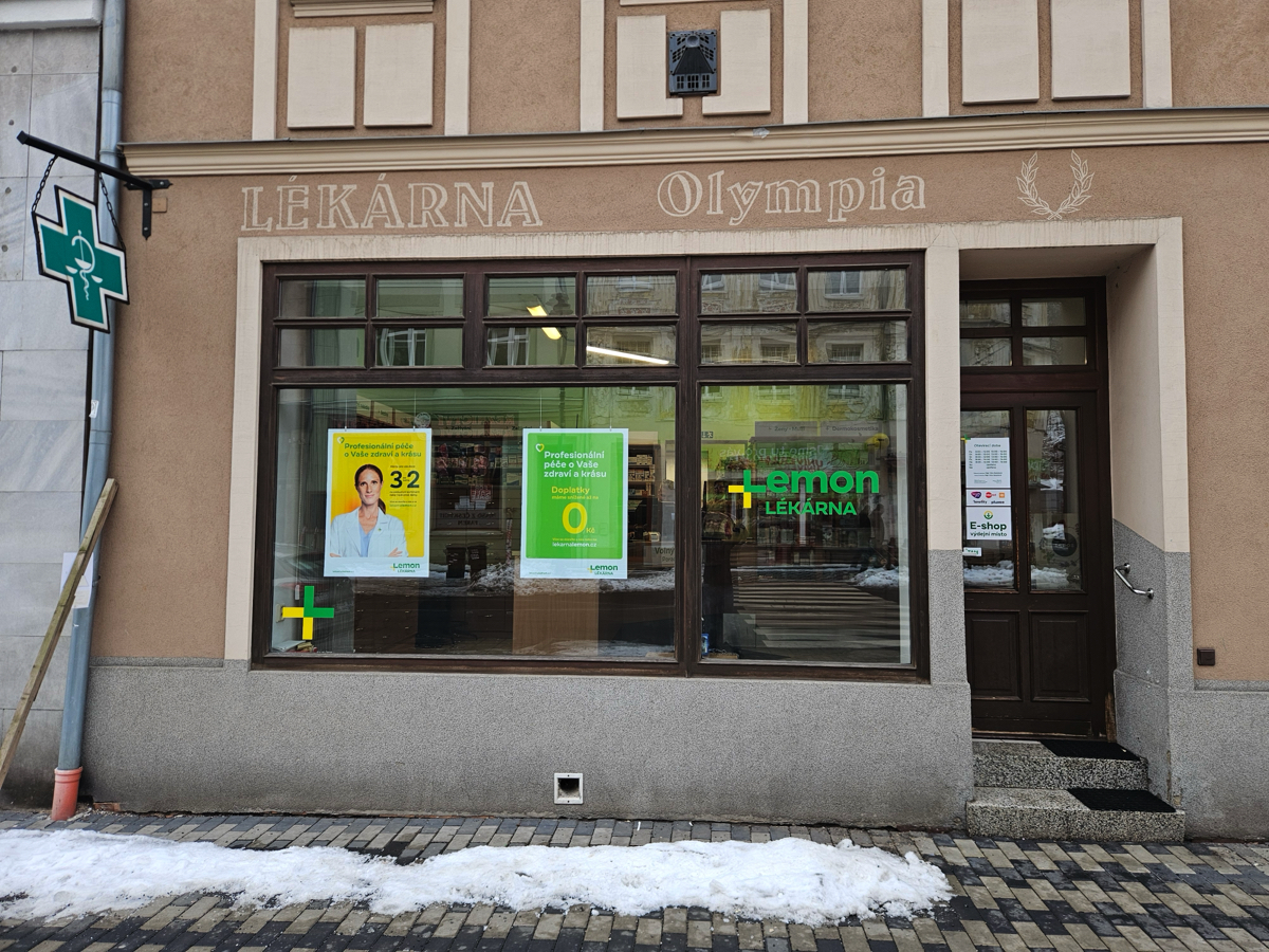 Lemon lékárna - Nejdek, náměstí Karla IV. 131