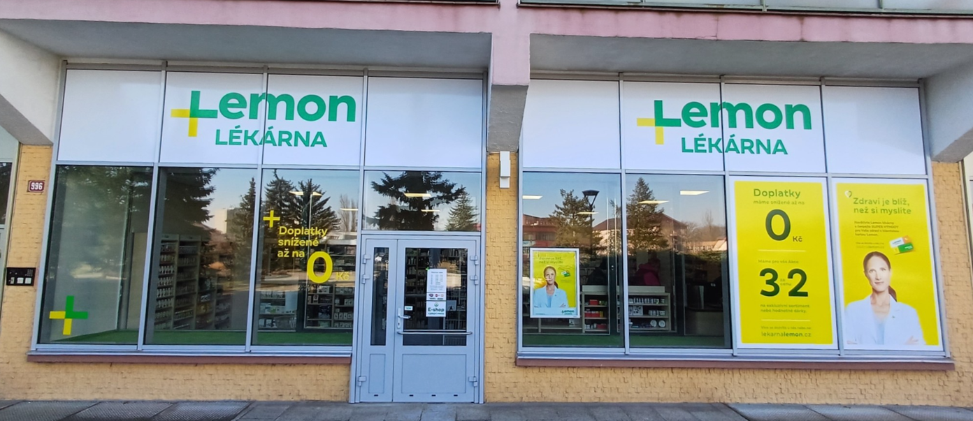 Lemon lékárna - Neratovice, nám. Republiky 996