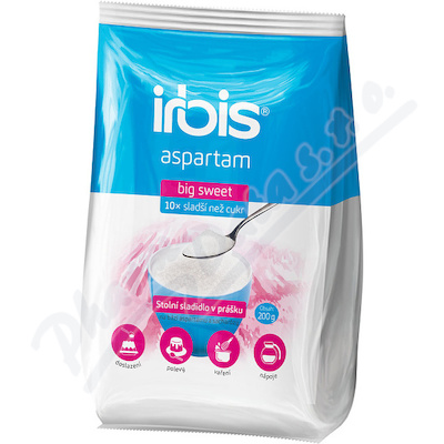 Irbis Aspartam Big Sweet 10x Sladší Syp.slad.200g