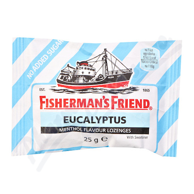Fishermans Friend Bonbóny Dia Eukalyptus/modré 25g