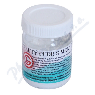 Tekutý Pudr S Mentolem 100g Glo