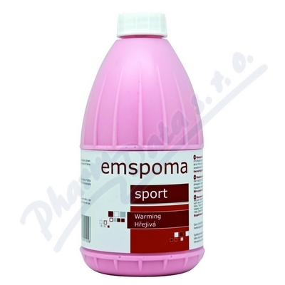 Emspoma Masážní Emulze Hřejivá O 500ml (růžová)