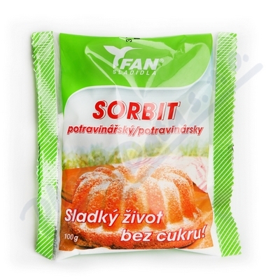 Fan Sladidlo Sorbit Potravinářský 100g