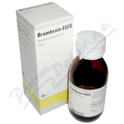 Bromhexin Egis 2mg/ml roztok 60ml