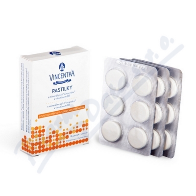 Vincentka Pastilky Ovocné 18ks