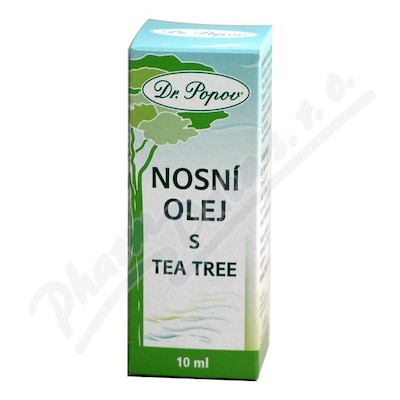 Dr.popov Nosní Olej S Tea Tree 10ml
