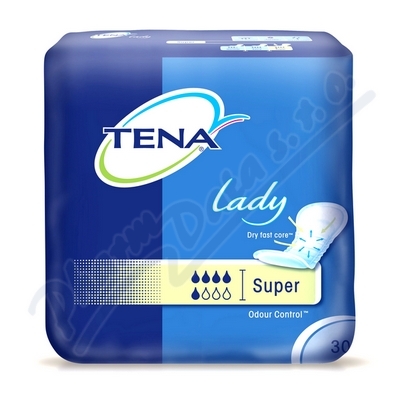 Tena Lady Super vložky absorpční, 860ml,30ks