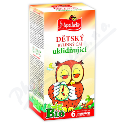 Apotheke Dětský Bylinný čaj Uklidňující Bio20x1.5g