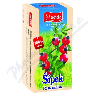 Apotheke šípek Plod čaj 20x2.5g