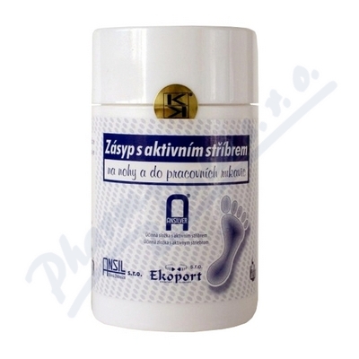Zásyp S Aktivním Stříbrem Nohy/prac.rukavice 120ml