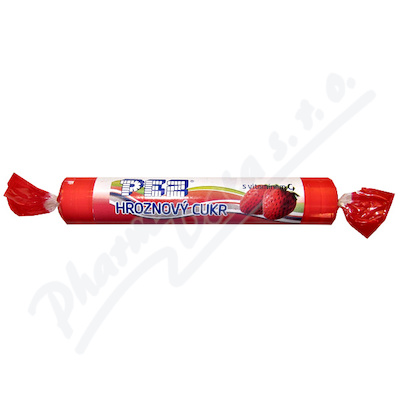 Pez Hroznový Cukr Jahoda S Vitamínem C 39g