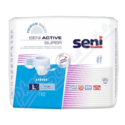 Seni Active Super Large kalhotky absorpční natahovací, boky 100-135cm,prod