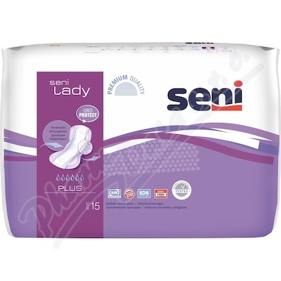 Seni Lady Plus vložky absorpční pro ženy, 21x42cm, savost 950ml,