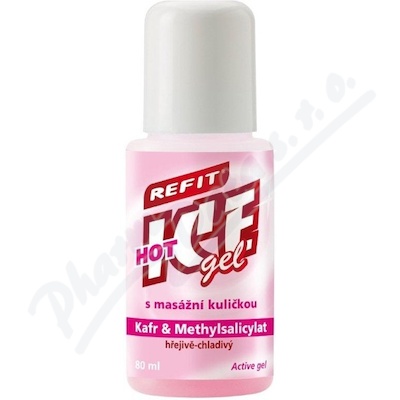 Refit Hot Ice Gel Kafr Roll-on 80ml