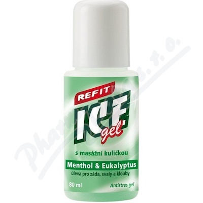 Refit Ice Gel Menthol&eukalyptus Roll-on 80ml