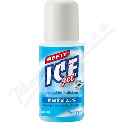 Refit Ice Gel Menthol Extra Roll-on 80ml