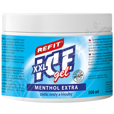 Refit Ice Gel Menthol Extra Xxl 500ml