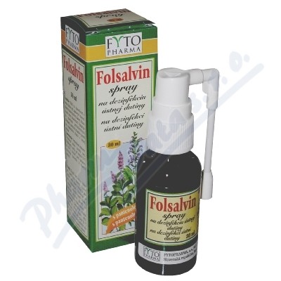 Folsalvin Spray Na Dezinf.ústní Dutiny 30ml Fytoph