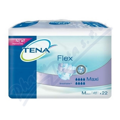 Tena Flex Maxi Medium kalhotky absorpční s pásem,boky 71-102cm,3100ml,22