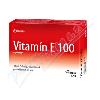 Vitamín E 100 Cps.50