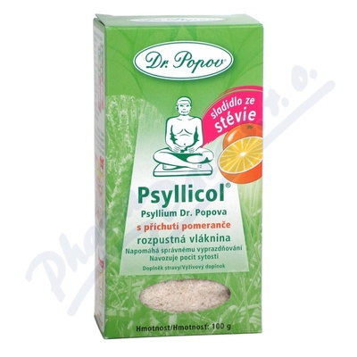 Dr.popov Psyllicol Příchuť Pomeranč 100g