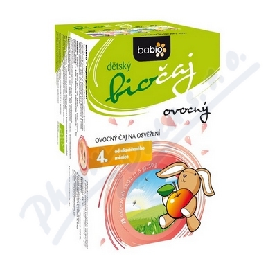 Babio Dětský Biočaj Ovocný 20x1.5g 4m+