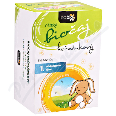 Babio Dětský Biočaj Heřmánkový 20x1.5g 1t+