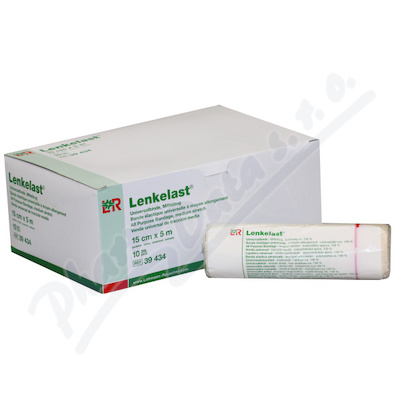 Obinadlo Elastické Universální Lenkelast 15cmx5m v nataženém stavu,střední tah,jednotlivě b
