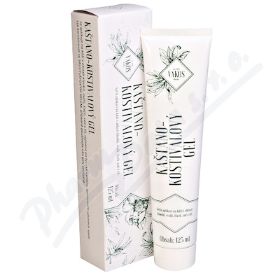 Kaštano-kostivalový Gel 125ml Vakos Xt
