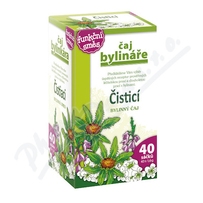 čaj Bylináře čistící 40x1.6g