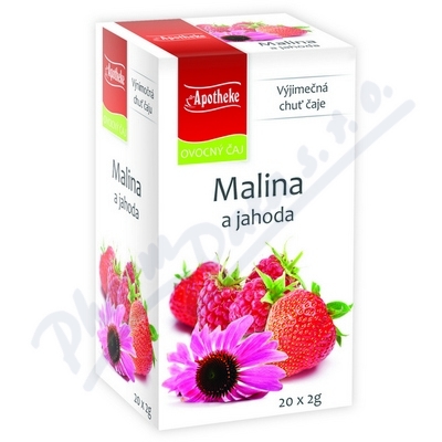 Apotheke Malina A Jahoda S Echinaceou čaj 20x2g