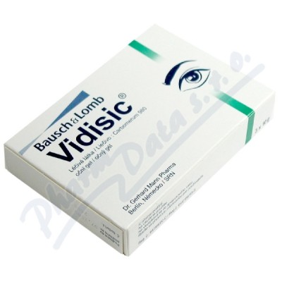 Vidisic 2mg/g oční gel 3x10 g