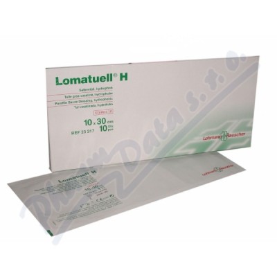 Lomatuell H - Sterilní Mastný Tyl, 10 Cm X 30 Cm