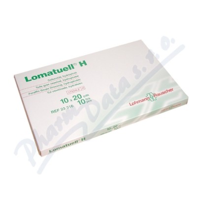 Lomatuell H - Sterilní Mastný Tyl, 10 Cm X 20 Cm