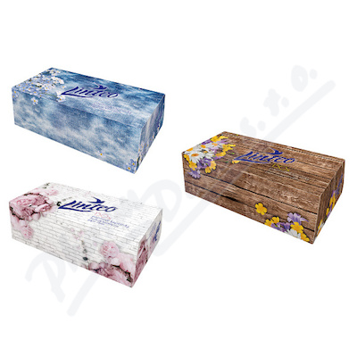 Linteo Papírové Kapesníky 2vrstvé Bílé 150ks