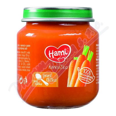 Hami Mrkvička První Lžička 125g 4m+
