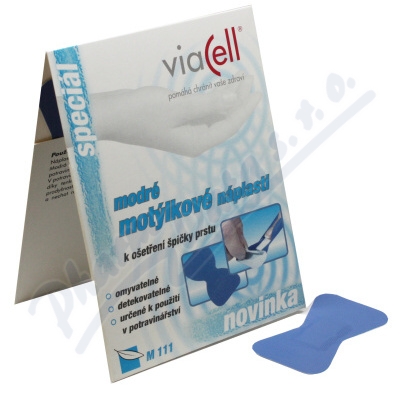 Viacell M111 Modré Motýlkové Náplasti 10ks