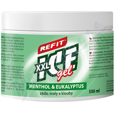 Refit Ice Gel Menthol&eukalyptus Xxl 500ml