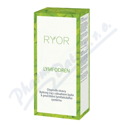 Ryor Lymfodren Bylinný čaj 20x1.5g