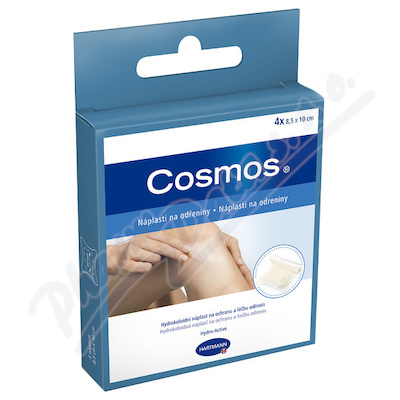 Cosmos Náplast Na Odřeniny 85x100mm Hydro-act 4ks