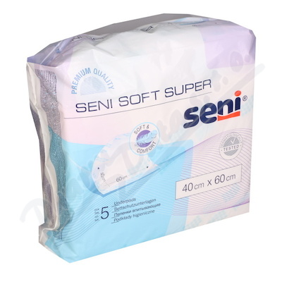 Seni Soft Super Podložky Absorpční 60x40cm 5ks