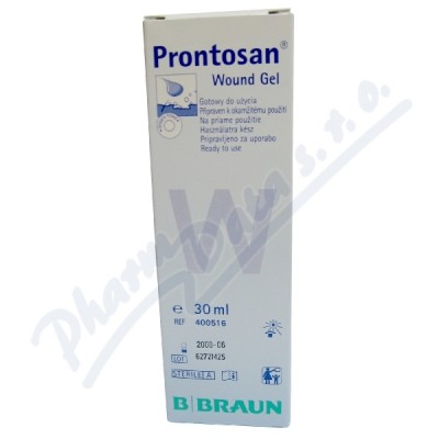 Prontosan Wound Gel hydrogel na aktivní odstranění biofilmu, 30ml