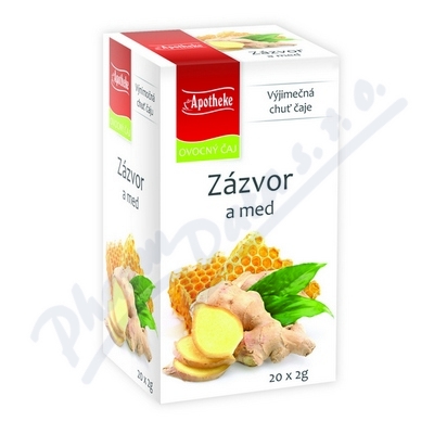 Apotheke Zázvor A Med čaj 20x2g