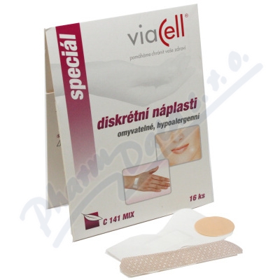 Viacell C141 Mix Diskrétní Náplasti 16ks