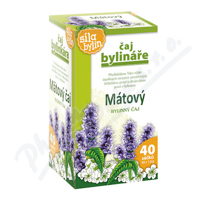 čaj Bylináře Mátový 40x1.6g