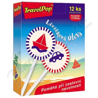Vitaharmony Travelpop Lízátková úleva 12ks