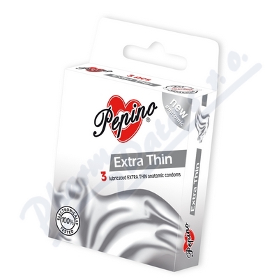 Pepino Prezervativ Extra Thin 3ks