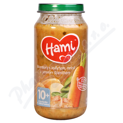 Hami Zeleninové Ratatouille S Kuřetem 250g 10m+