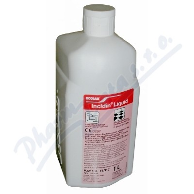 Incidin Liquid Rychlá Dezinfekce Ploch 1l