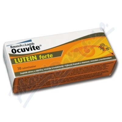 Bausch+lomb Ocuvite Lutein Forte Tbl.30